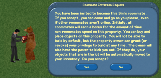 Roommate Invitation